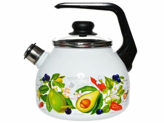 Изображение продукта Чайник 3,0 л эмалированный со свистком